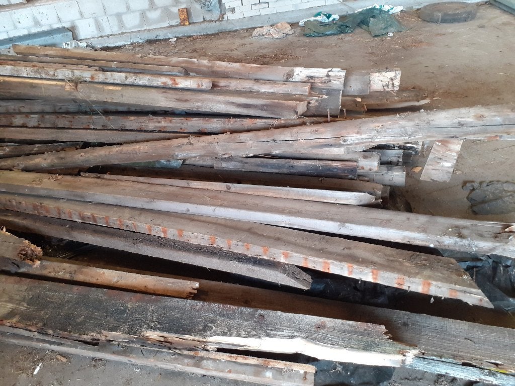 oud hout, Ophalen, Gebruikt, 250 tot 300 cm, 50 mm of meer