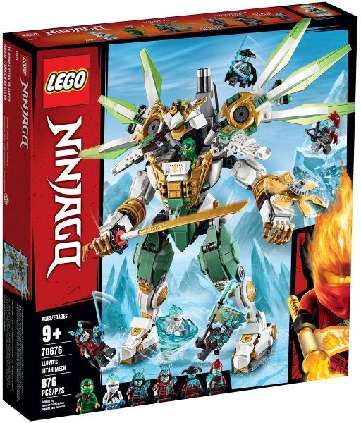 Lego Ninjago set 70676  Lloyd's Titan Mech