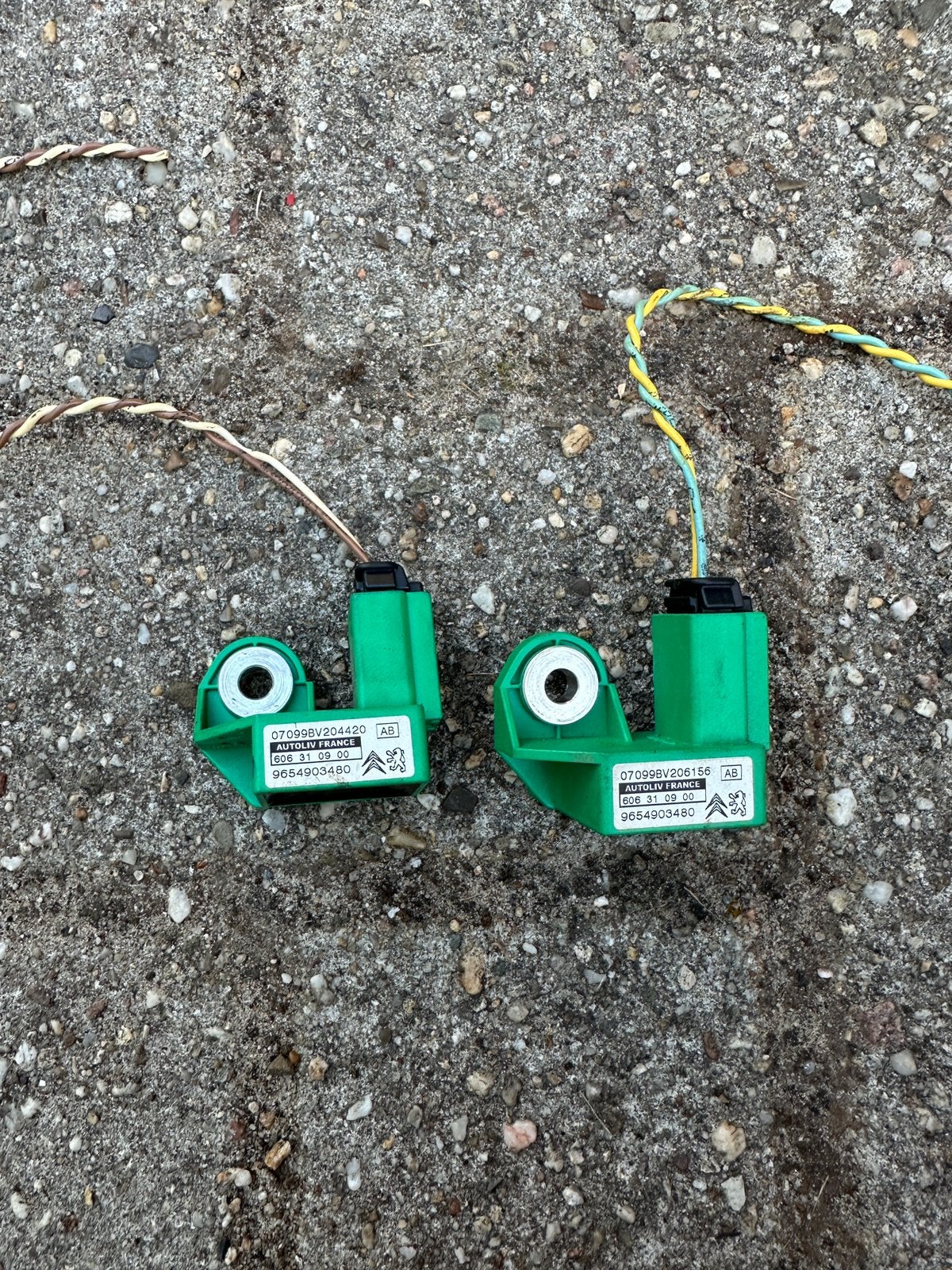 Peugeot 207 zijdelingse airbagsensor, Ophalen of Verzenden, Peugeot