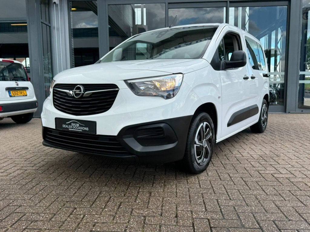 Opel COMBO 1.2 TOUR AIRCO 5PERS CRUISECONTROL 2xSCHUIFDEUR., Auto's, Opel, Gebruikt, Overige modellen, Wit, Bedrijf