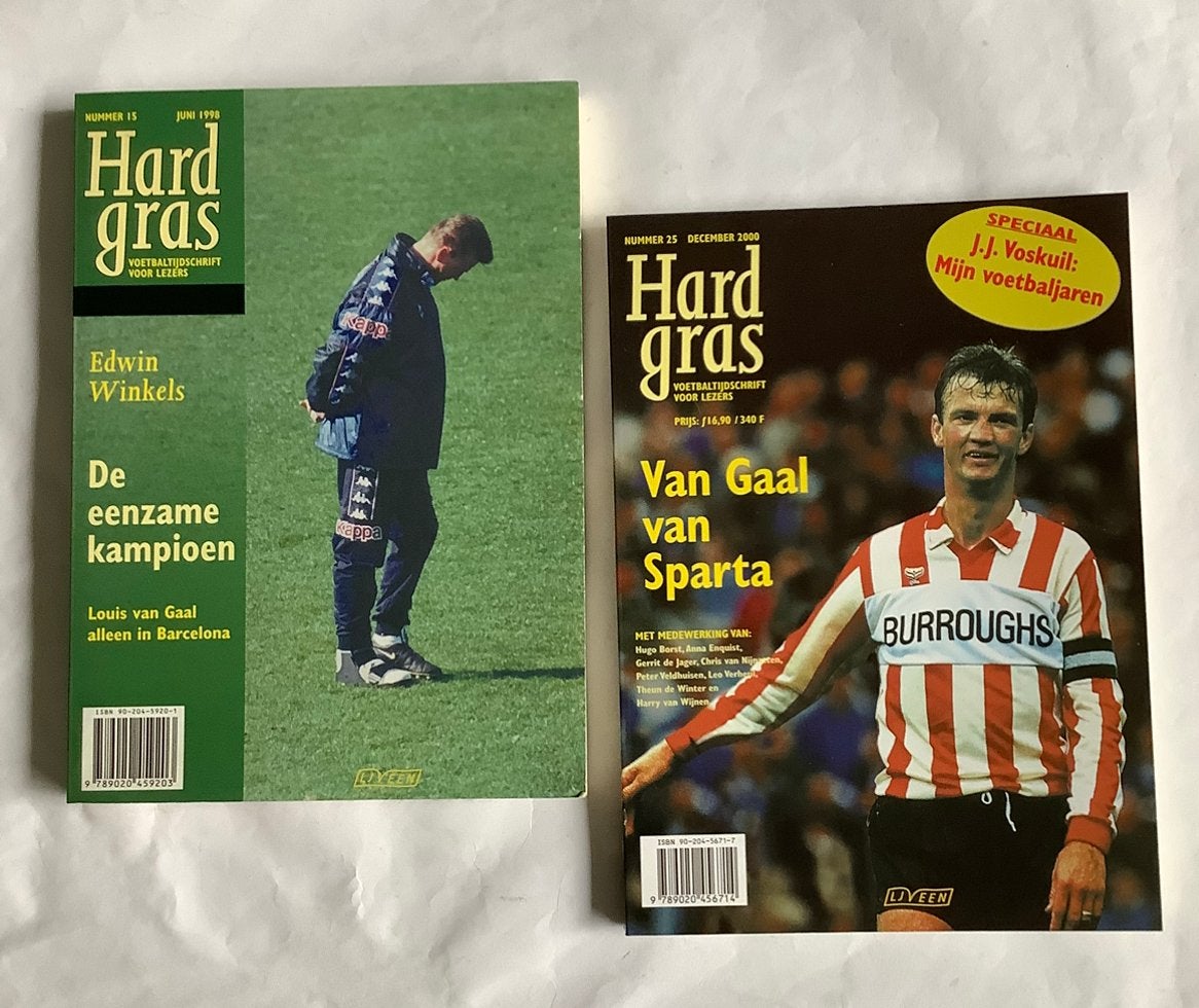 LOUIS VAN GAAL - 2x in HARD GRAS, Ophalen of Verzenden, Zo goed als nieuw, Balsport