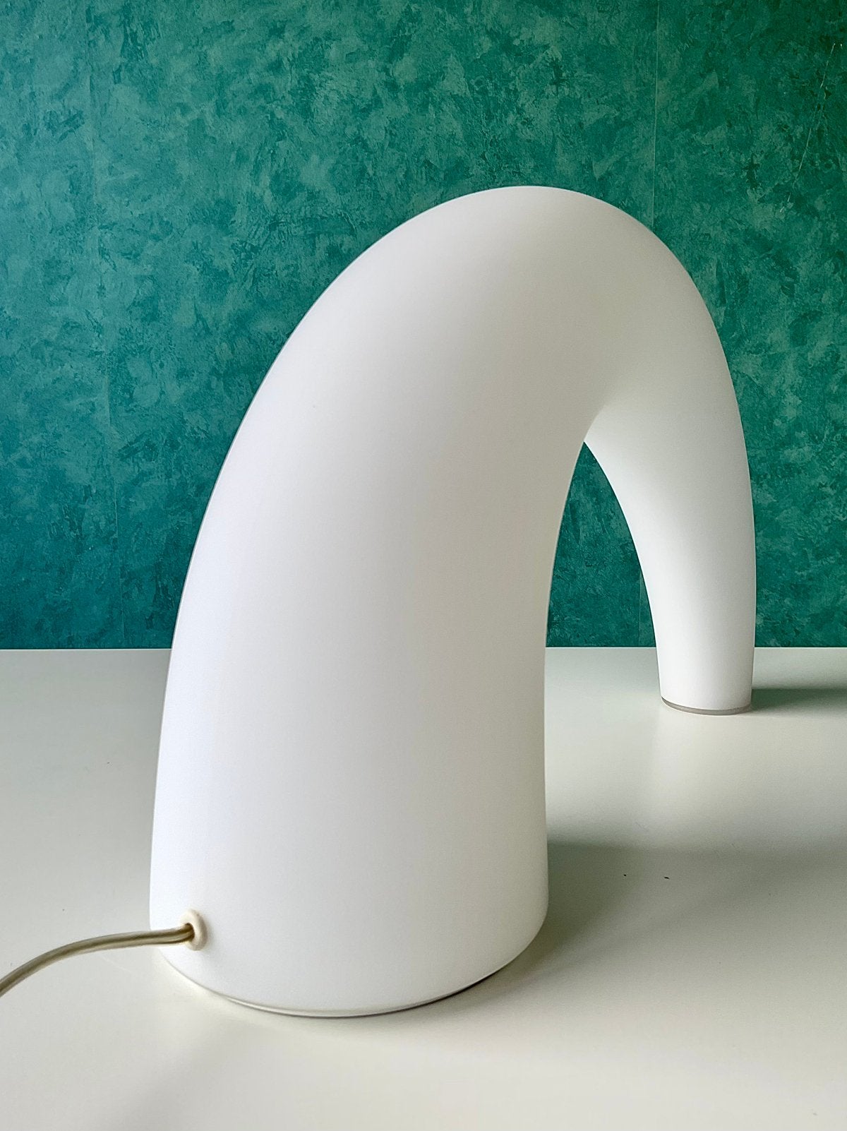 Fontana Arte Thor Grande Tafellamp Vloerlamp. Glas 39br. 25h, Ophalen of Verzenden, Zo goed als nieuw, Glas, Minder dan 50 cm