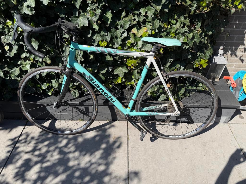 Bianchi Nirone 7 Wielrenfiets - Celeste, Fietsen en Brommers, Fietsen | Racefietsen, 28 inch, Gebruikt, Aluminium, 15 tot 20 versnellingen