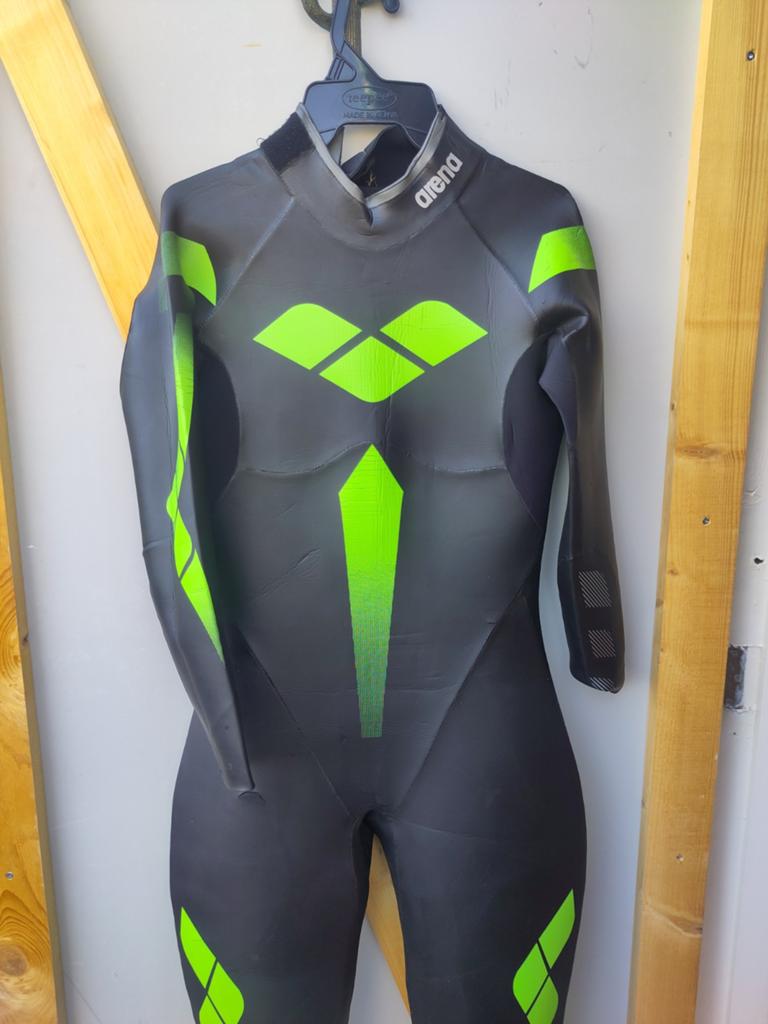 Triathlon open water zwemmen wetsuit Arena S dames, Wetsuit, Gebruikt, Arena, Ophalen of Verzenden