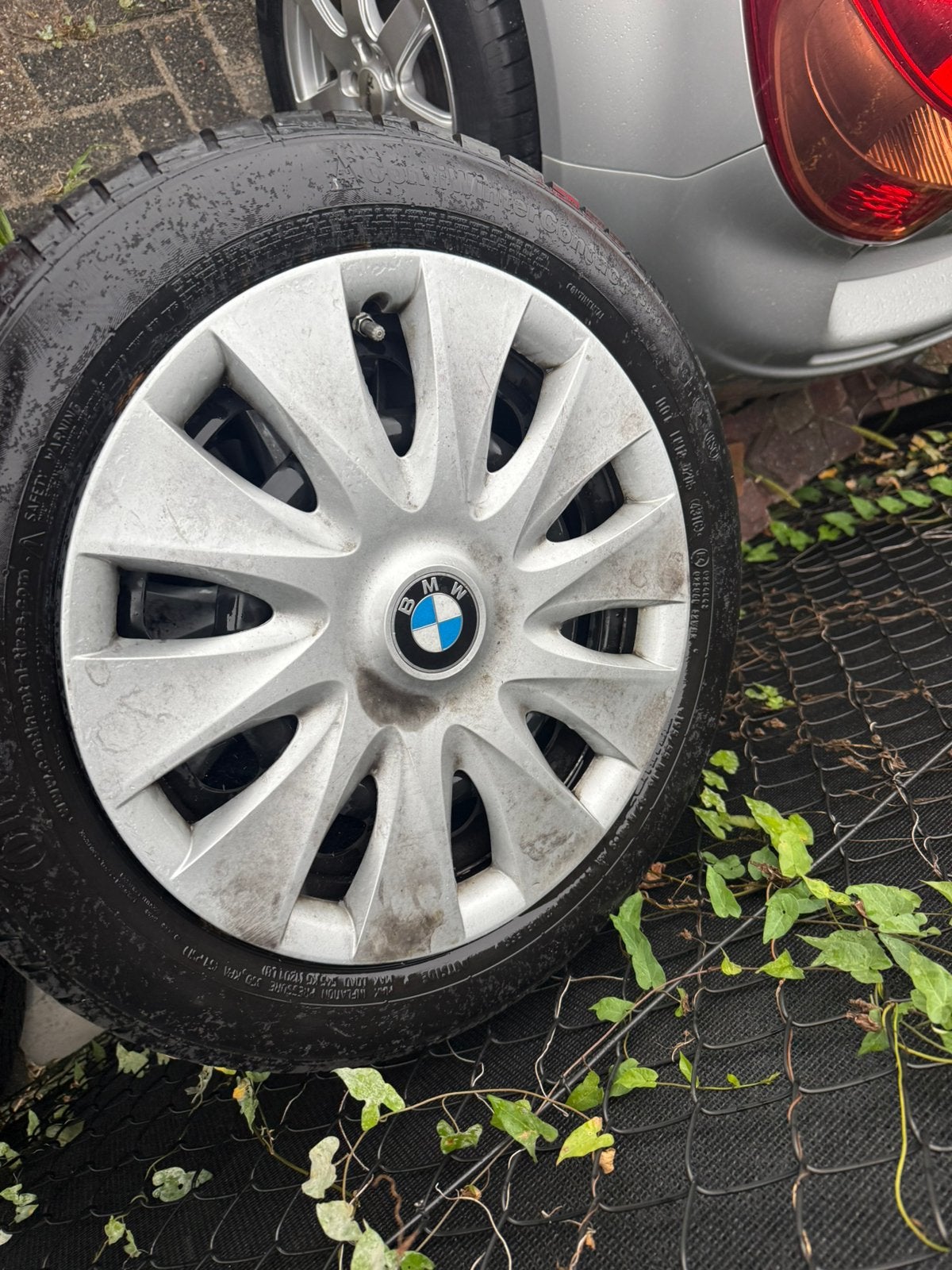 Bmw 1 serie winterset 195/55/16 continental met TPMS, Auto-onderdelen, Ophalen, 16 inch, Banden en Velgen, Winterbanden
