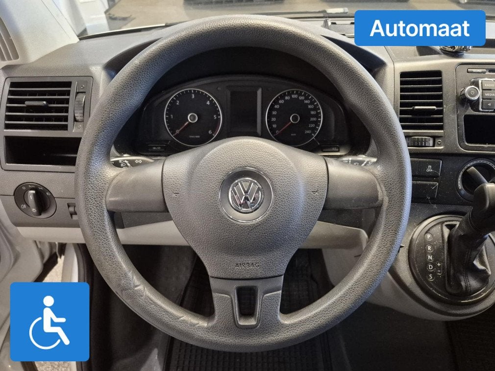 Volkswagen Transporter (bj 2015, automaat), Auto's, Volkswagen, Automaat, Euro 5, Stof, Gebruikt