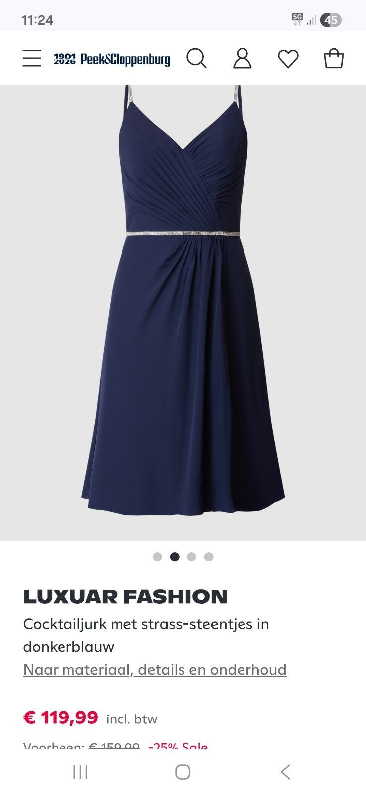 Magic Nights Cocktailjurk Donkerblauw Maat 40, Kleding | Dames, Maat 38/40 (M), Blauw, Ophalen of Verzenden, Zo goed als nieuw