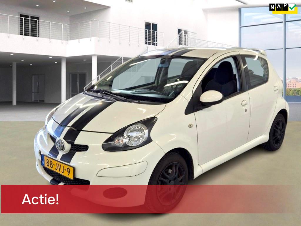 Toyota Aygo 1.0-12V ACTIE: NU TOT €500 KORTING! NAP| 5DRS|, Gebruikt, 4 stoelen, Origineel Nederlands, Bedrijf