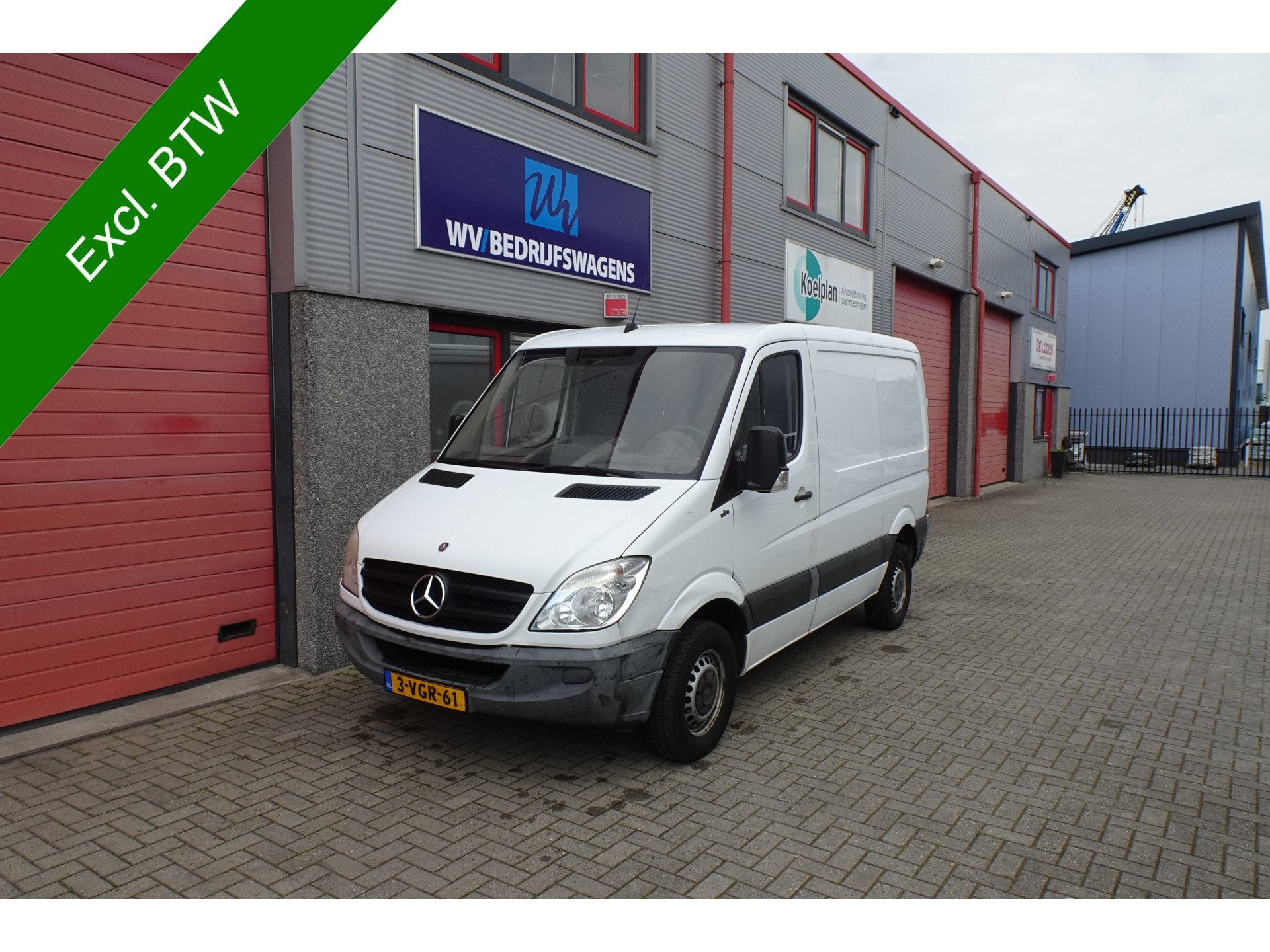 Mercedes-Benz Sprinter 213 2.2 CDI 325 190585 km 3 zits, Euro 5, Gebruikt, Zwart, 4 cilinders