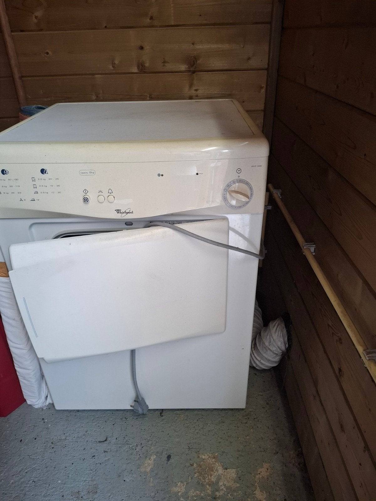 gatis ophalen droger whirlpool, Witgoed en Apparatuur, Ophalen, 6 tot 8 kg, Gebruikt, Luchtafvoer