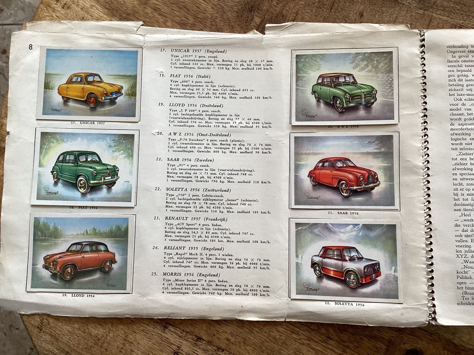Vintage autoboeken, Verzamelen, Ophalen of Verzenden, 1940 tot 1960, Gebruikt, Overige onderwerpen