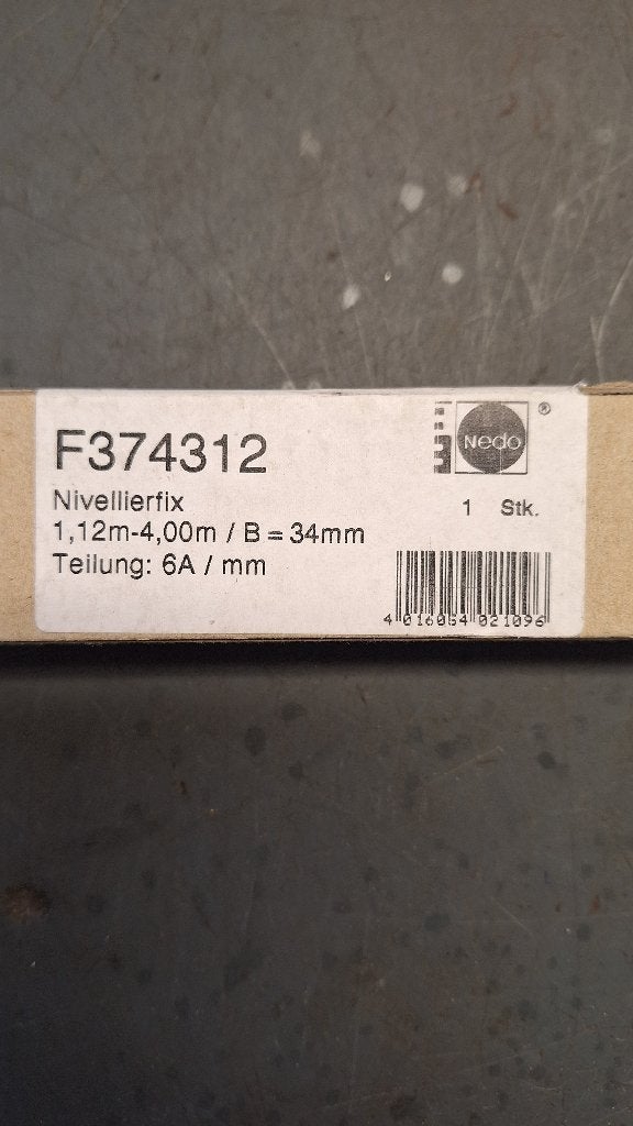 Nedo F374312 laser Baak 4 meter NIEUW!, ., Nieuw, Ophalen of Verzenden, .