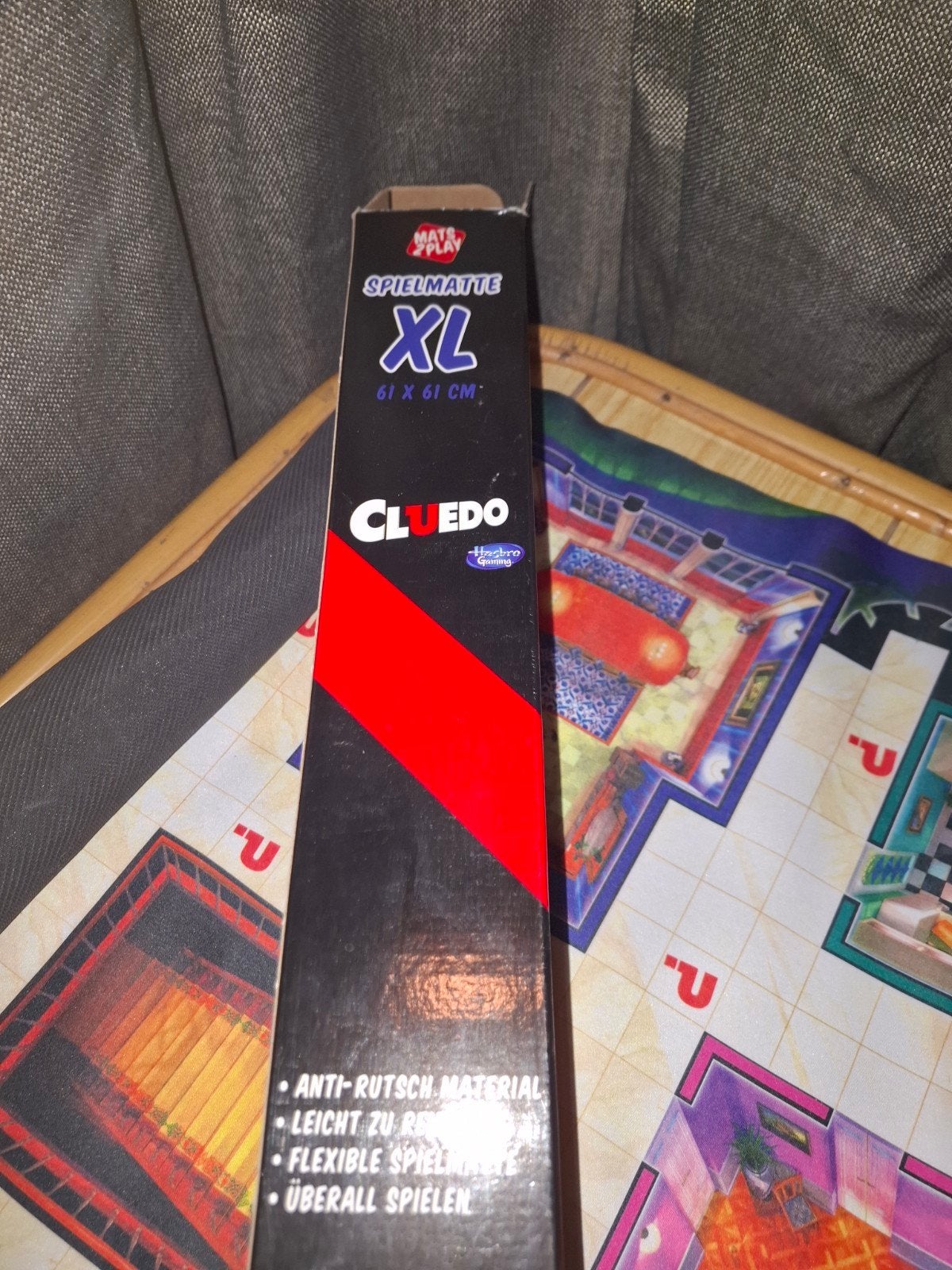 Cluedo XL Speelmat - Compleet Gezelschapsspel, Hobby en Vrije tijd, Drie of vier spelers, Ophalen of Verzenden, Gebruikt, Hasbro Gaming