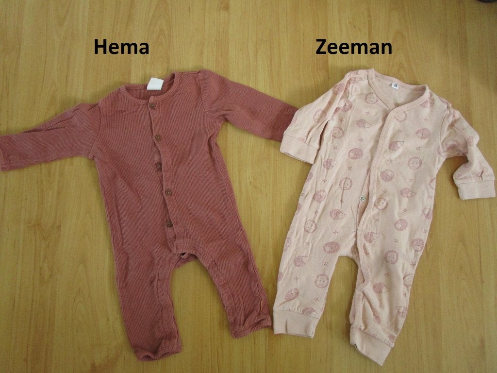 Hema + Zeeman maat 68 - twee boxpakjes / pyamas, Meisje, Ophalen of Verzenden, Zo goed als nieuw, Hema + Zeeman