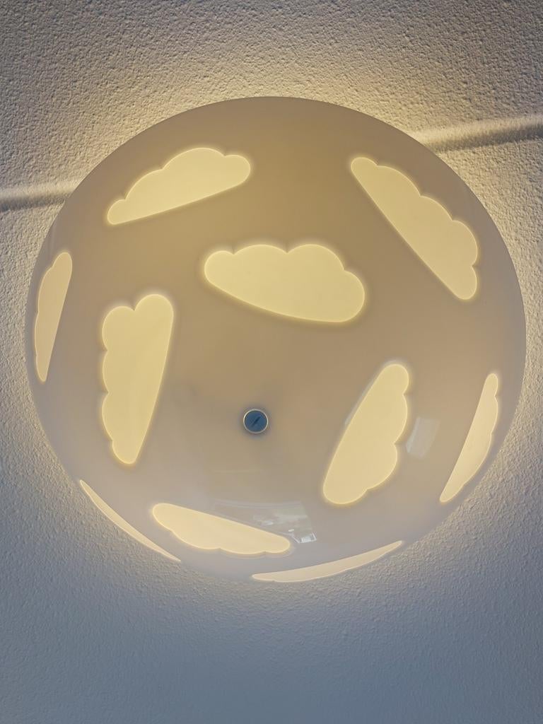 Plafondlamp Wolken - Kinderkamer, Ophalen of Verzenden, Zo goed als nieuw, Kunststof, Modern, Speels