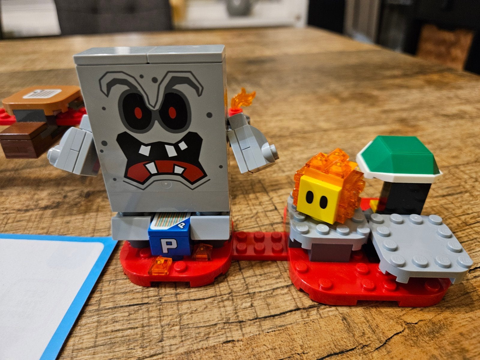 Lego Super Mario #71364: Whomp's Lava Trouble, Compleet, Overige thema's, Lego, Ophalen of Verzenden