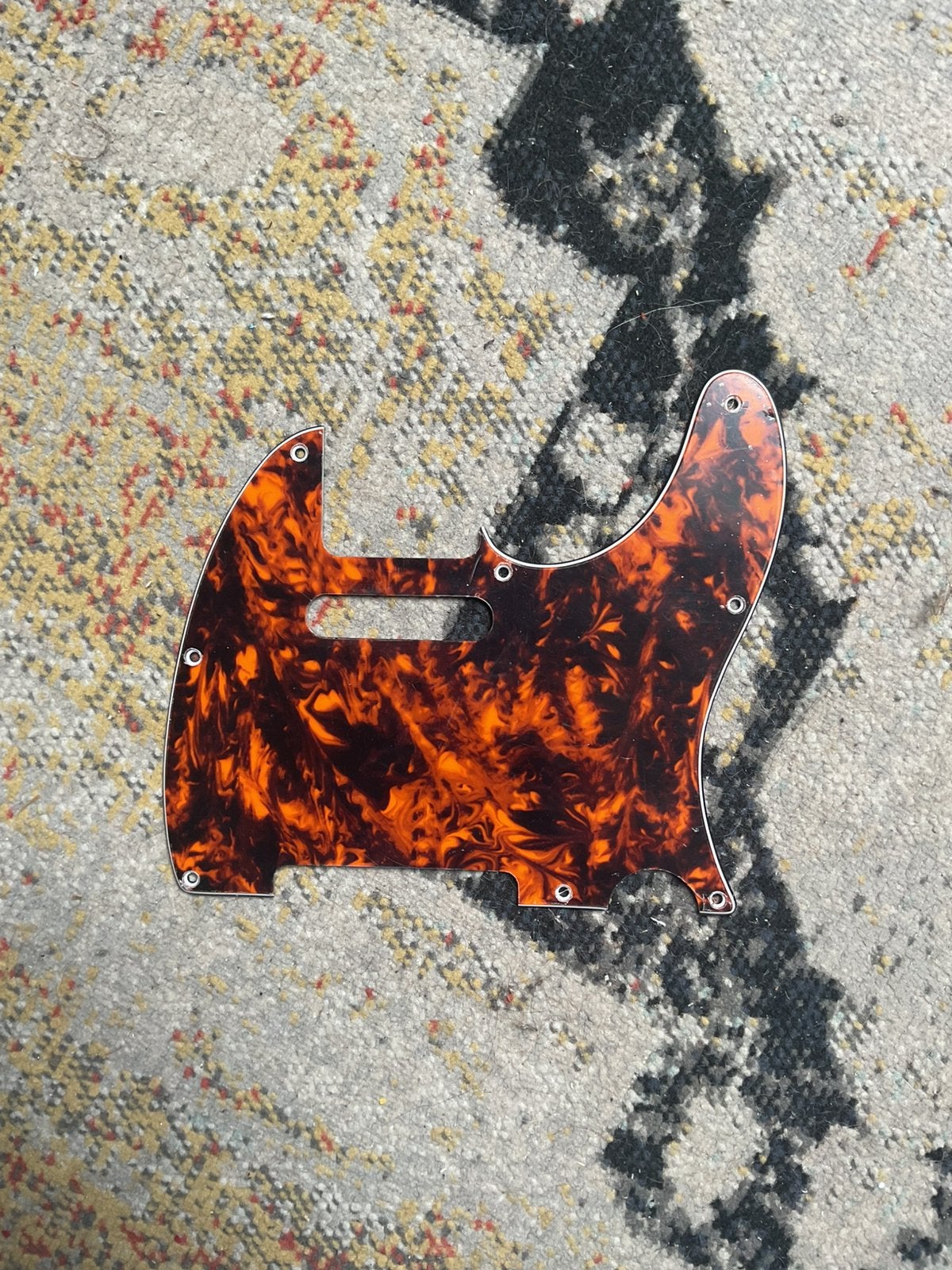 Telecaster slagplaat Boston Marble Orange, Ophalen of Verzenden, Nieuw, Elektrische gitaar