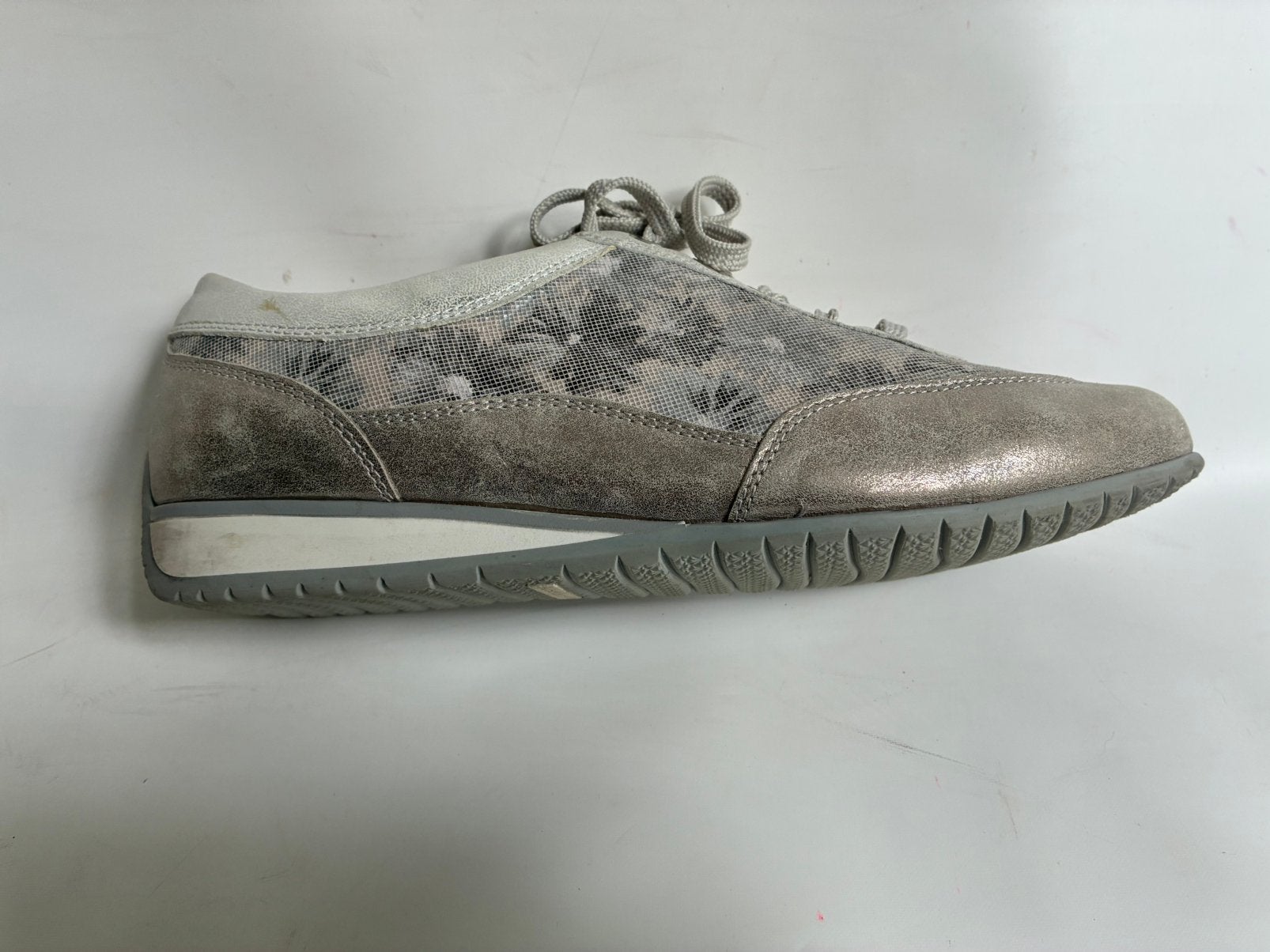 Modieuze zomerschoen maat 8>41, Beige, Ophalen of Verzenden, Sneakers of Gympen, Zo goed als nieuw
