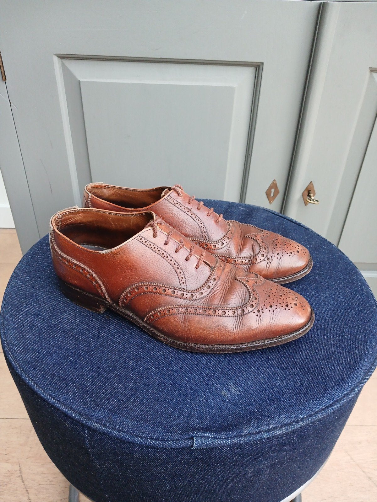 Mister Leren Brogues Maat 43, Kleding | Heren, Bruin, Mister, Ophalen of Verzenden, Gedragen