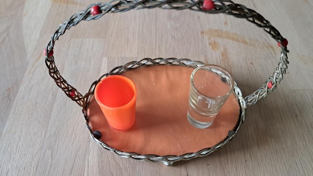Zilveren mandje met handvat, Antiek en Kunst, Ophalen