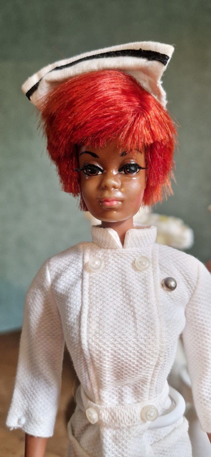 barbie Nurse Julia TNT 1966, Ophalen of Verzenden, Gebruikt, Pop