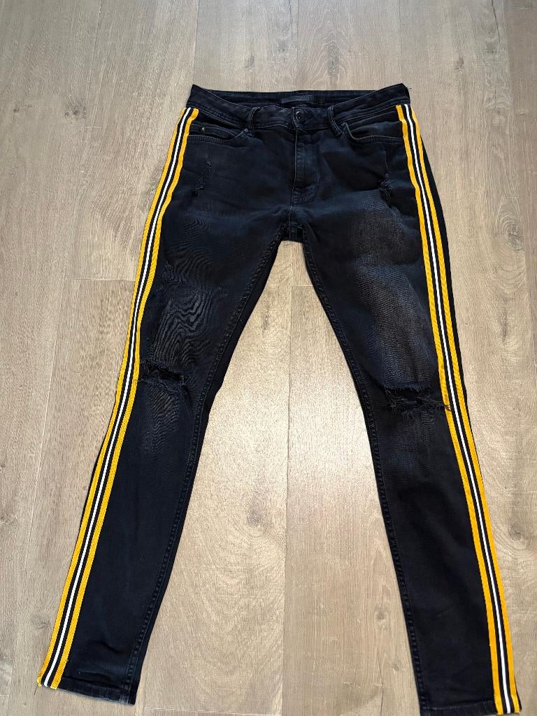 Ashes to Dust broek heren – maat W29/L32, Zwart, Overige jeansmaten, Ashes to dust, Ophalen of Verzenden