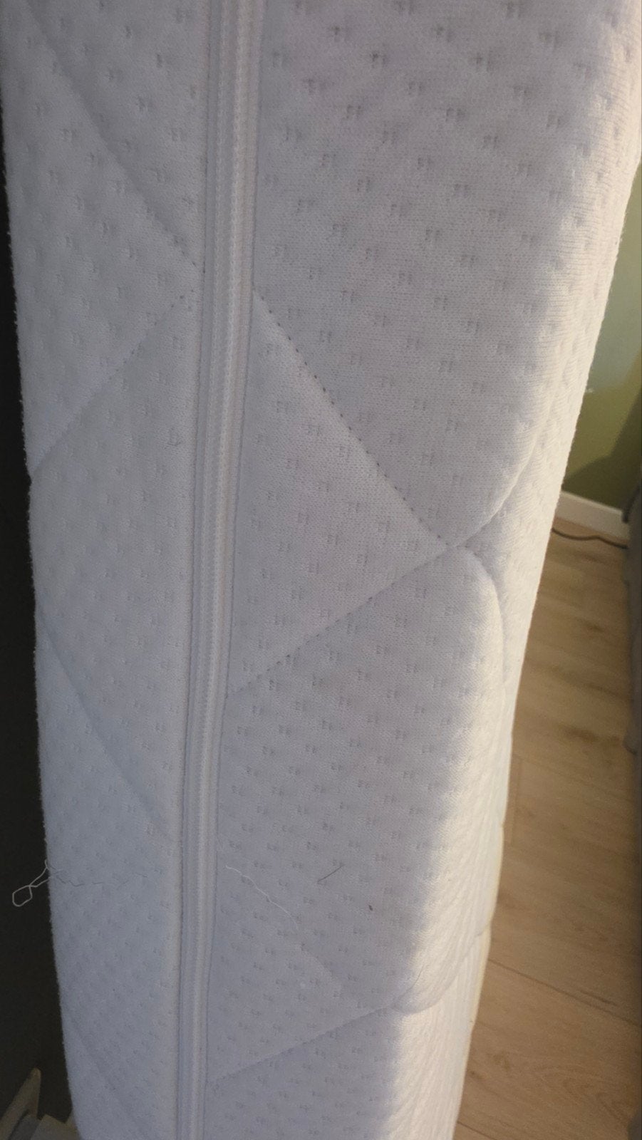 Matras 140x70 cm met afneembare hoes, Gebruikt, 70 cm of minder, Matras, 190 cm of minder