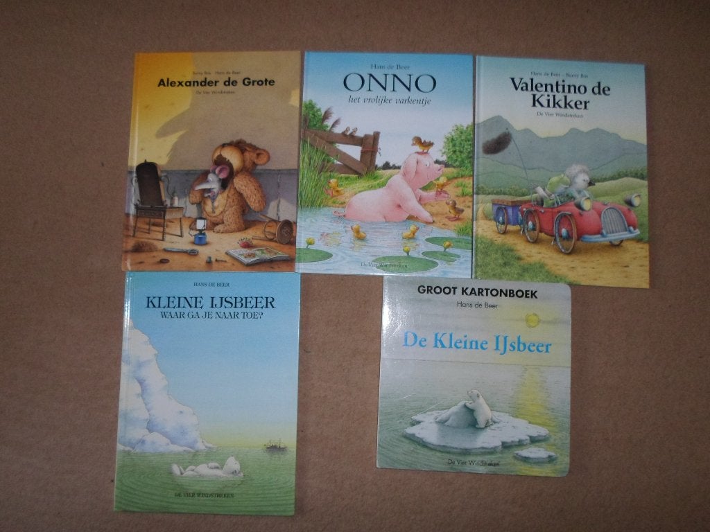 Hans   de  Beer    Boeken.       Uitzoeken., Boeken, Ophalen of Verzenden, Zo goed als nieuw, Hans de Beer, Prentenboek