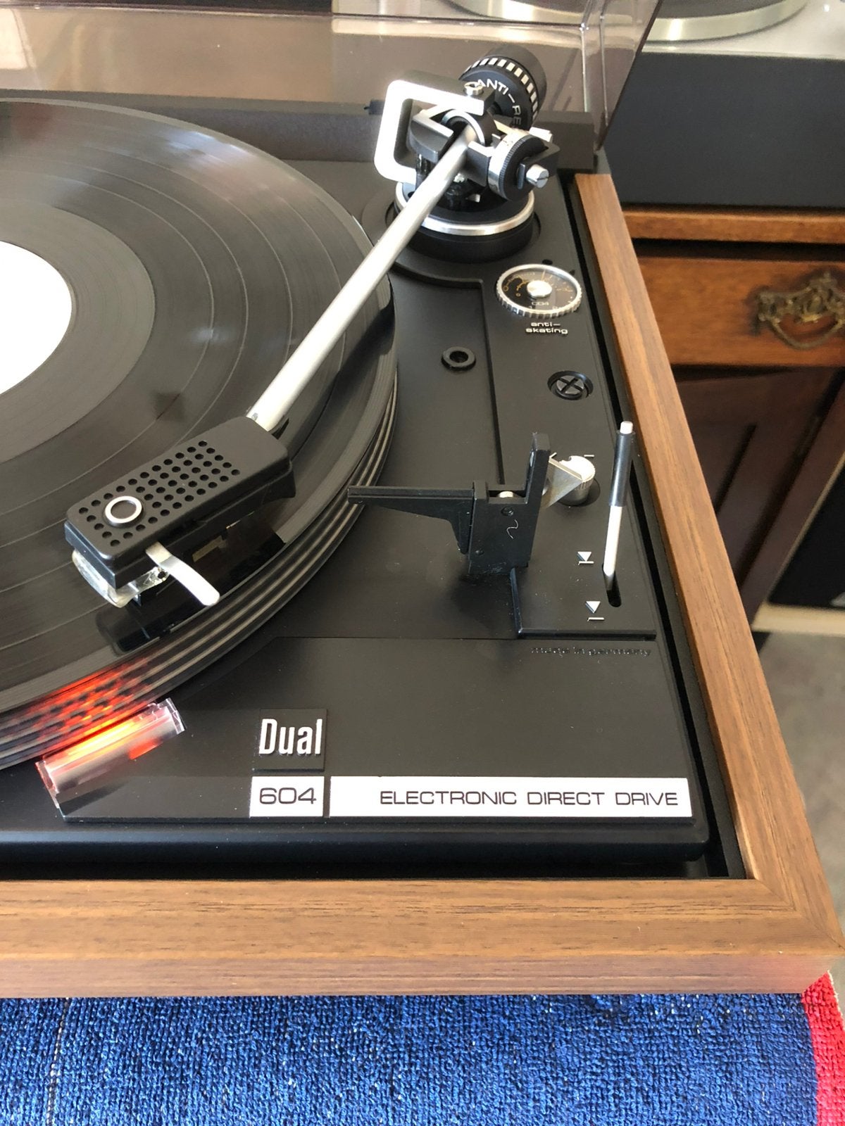 DUAL 604  nieuwstaat!!!, Audio, Tv en Foto, Platenspelers, Ophalen, Zo goed als nieuw, Dual