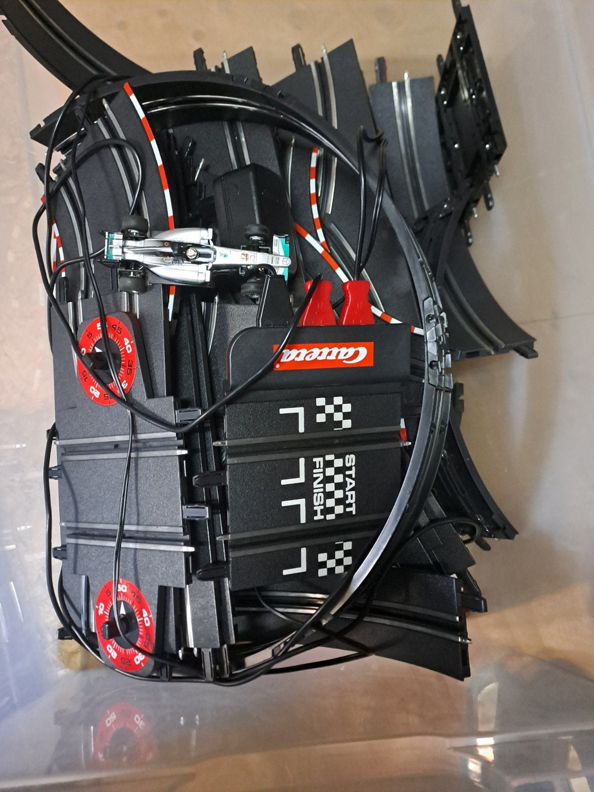 Carrera Racebaan met auto's en accessoires, Kinderen en Baby's, Ophalen of Verzenden