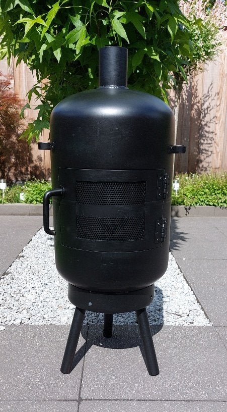 Grote Buitenkachel Terraskachel Terrashaard incl. pijp, Tuin en Terras, Ophalen, Nieuw