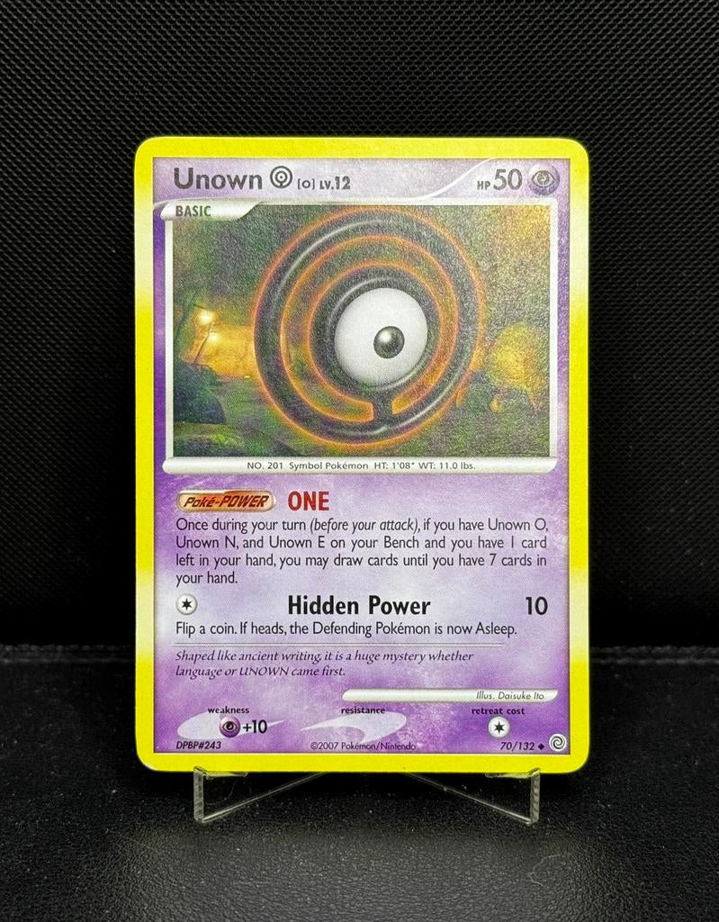 Unown 70/132 Secret Wonders 2007, Ophalen of Verzenden, Zo goed als nieuw