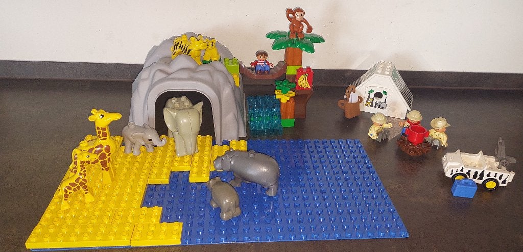 duplo wildlife vintage, Ophalen of Verzenden, Gebruikt, Duplo