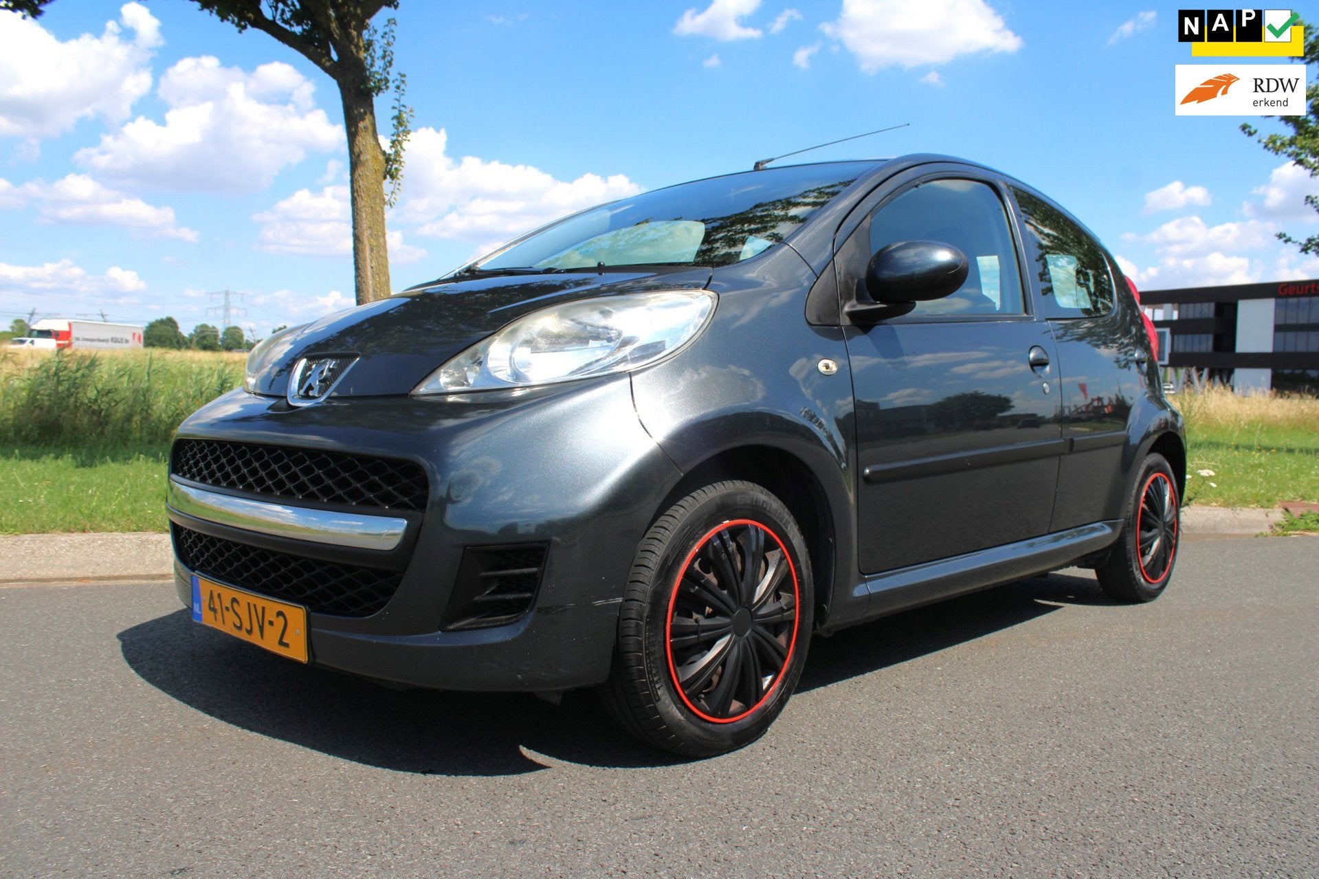 Peugeot 107 1.0-12V XS Airco, Voorwielaandrijving, Euro 5, Stof, Gebruikt
