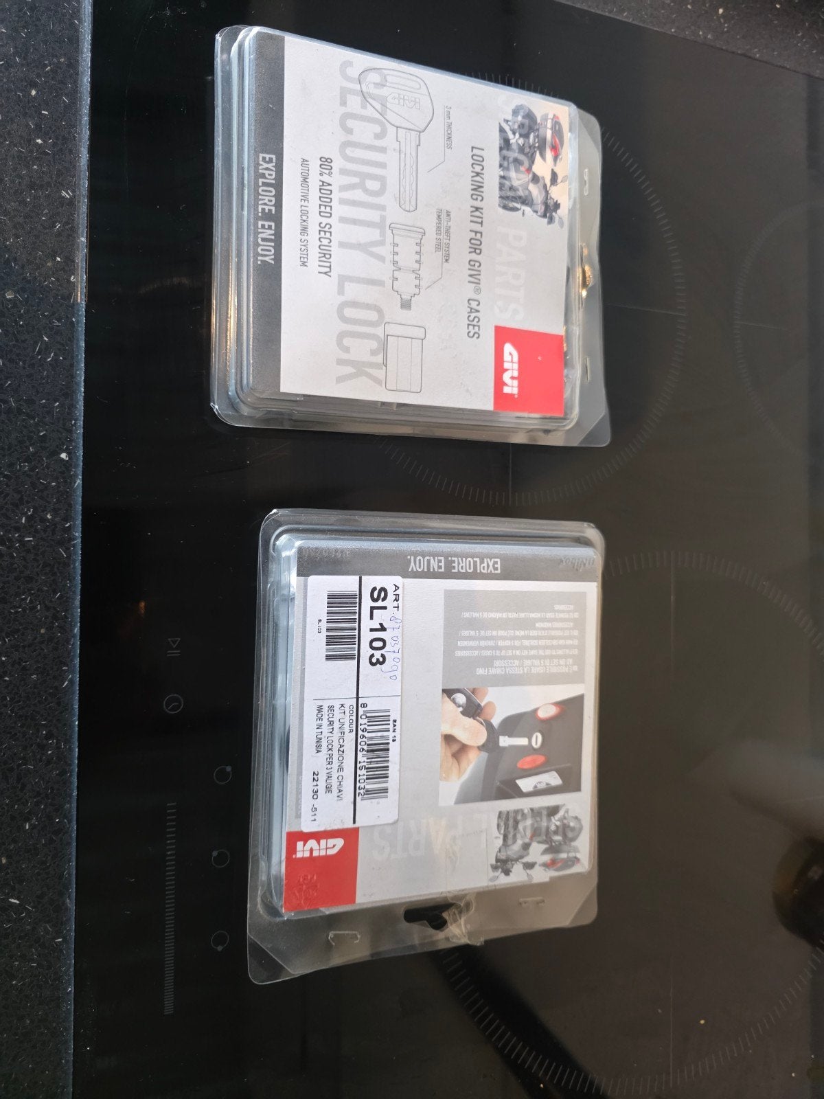 Nieuwe Givi Koffer Slotenset (2x), Ophalen of Verzenden, Nieuw