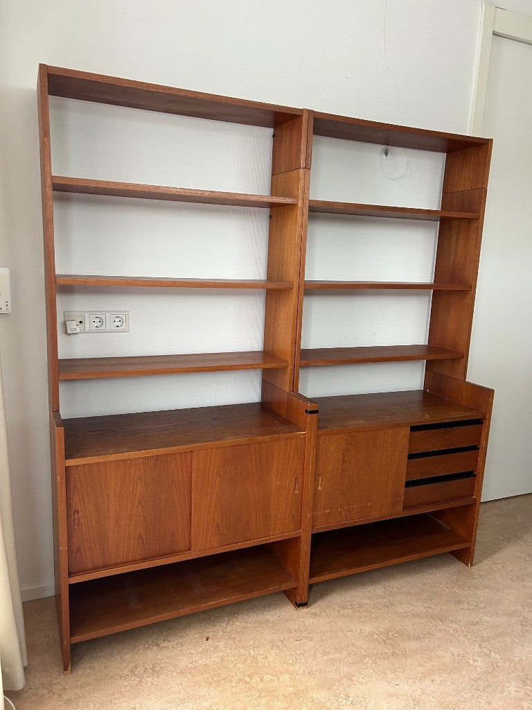 Vintage KLM kast, Ophalen, Gebruikt, Met deur(en), 50 tot 100 cm