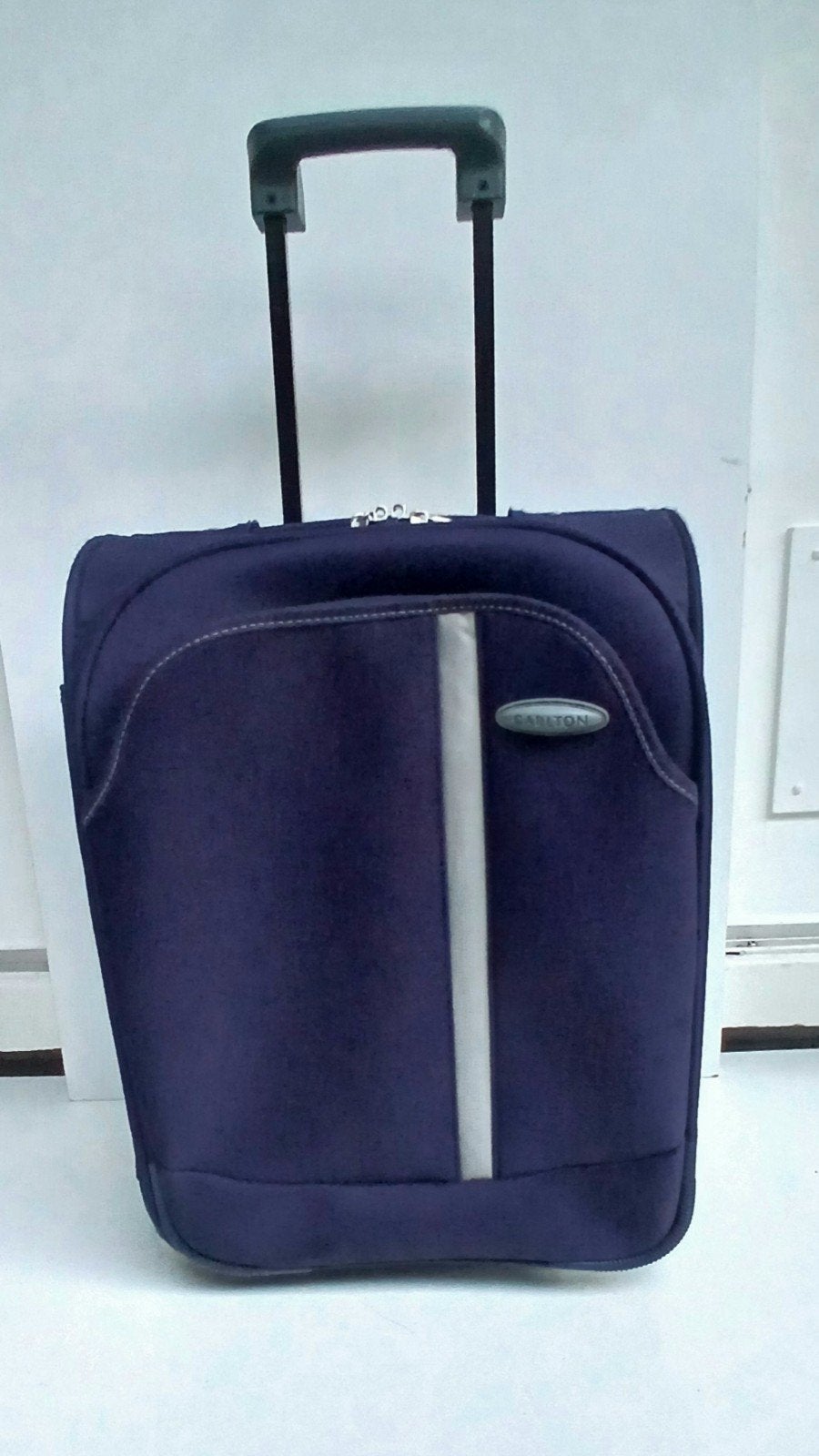 Handbagage Trolley Carlton op 2 wielen 28 liter 46x33x20 cm, Gebruikt, Minder dan 50 cm, Ophalen of Verzenden, Slot