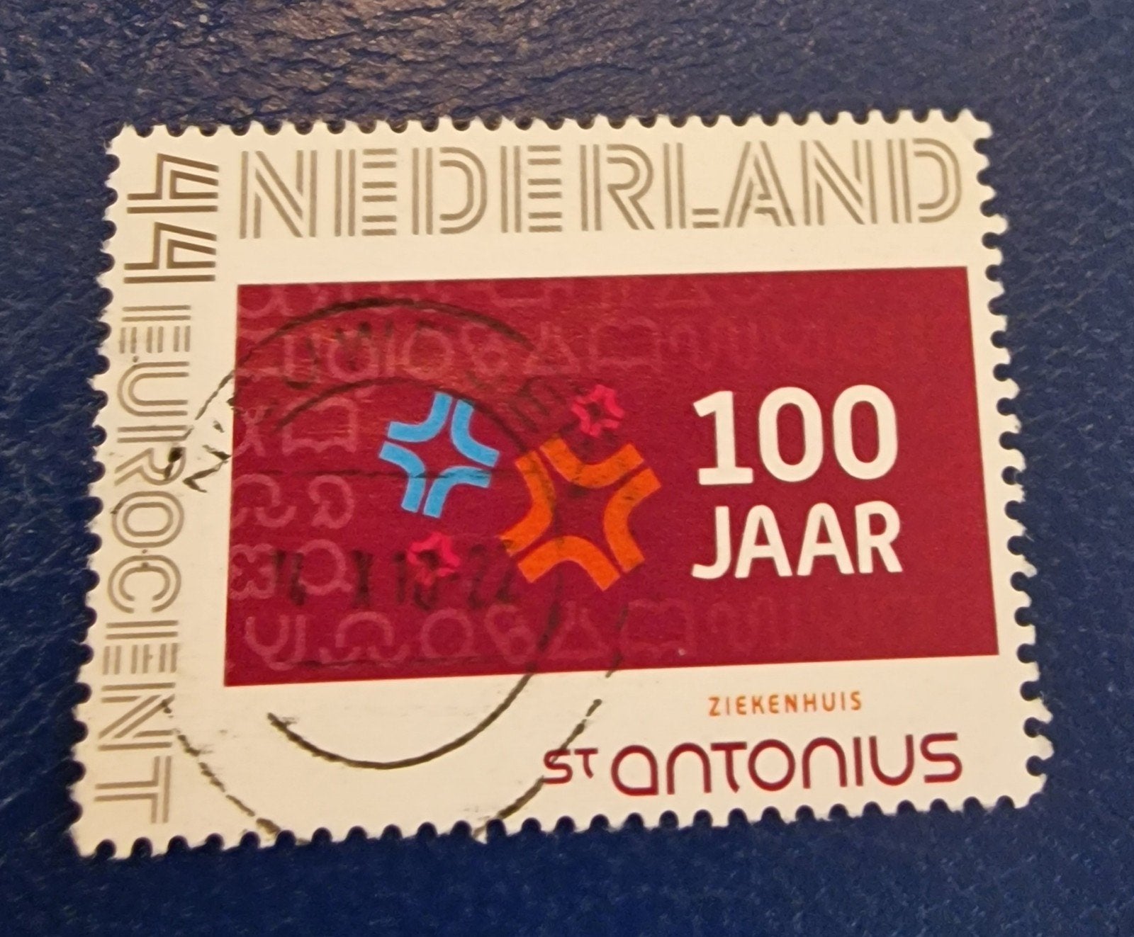 kv642 persoonlijke  postzegel 100 jaar Ziekenhuis St Antoniu, Ophalen of Verzenden, Na 1940, Gestempeld