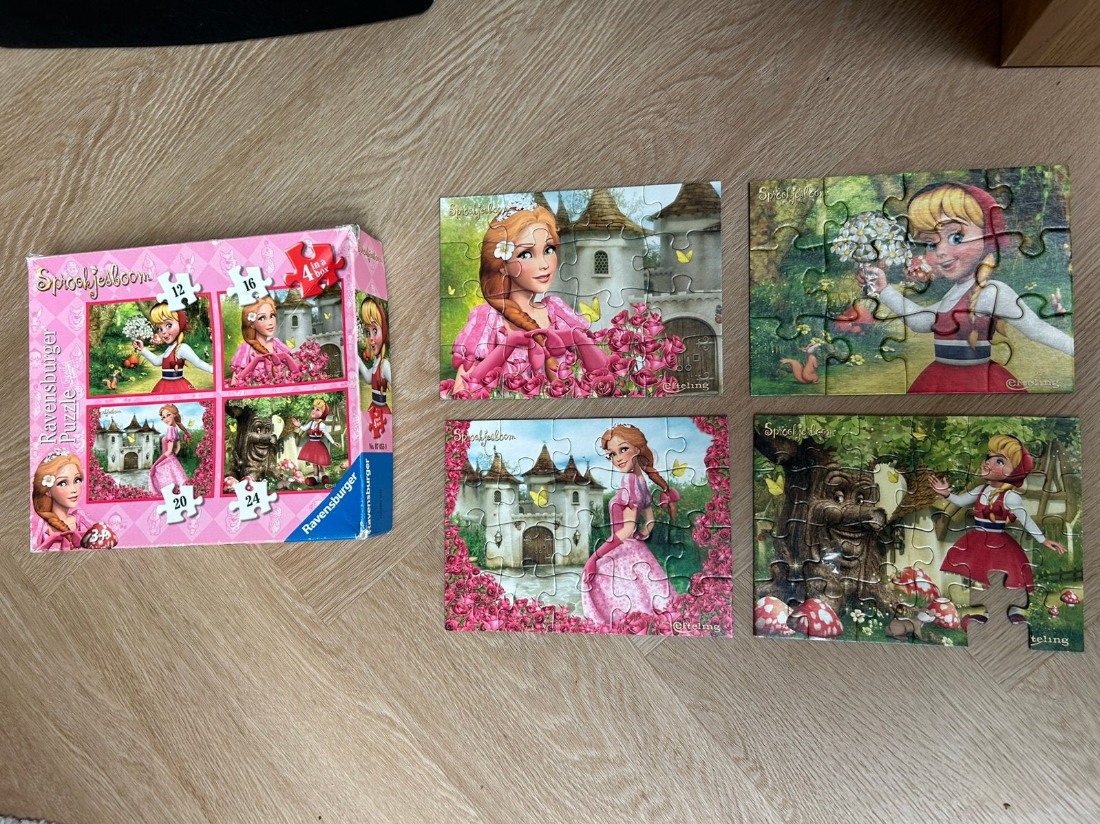 Efteling puzzel, Ophalen of Verzenden, 10 tot 50 stukjes, Zo goed als nieuw