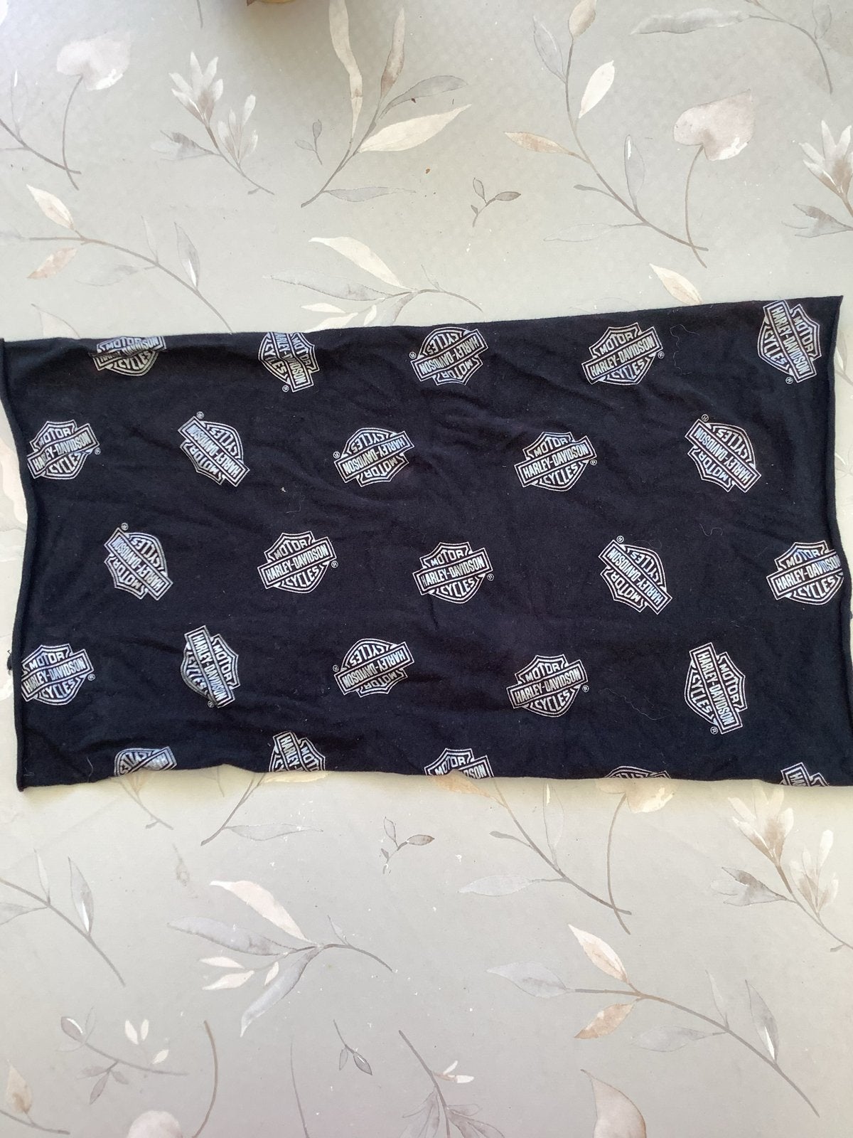 Harley-Davidson Bandana/Hoofdband Zwart, Ophalen of Verzenden, Gebruikt