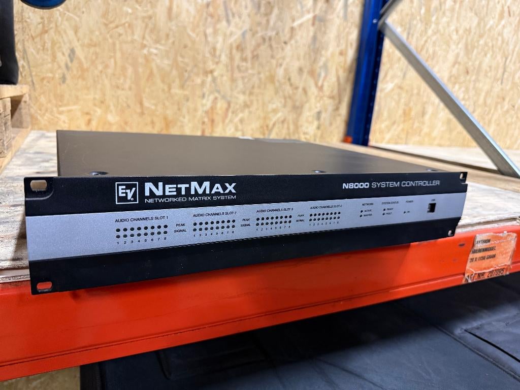 Electro-Voice Netmax N8000 DSP processor, Audio, Tv en Foto, Professionele Audio-, Tv- en Video-apparatuur, Zo goed als nieuw