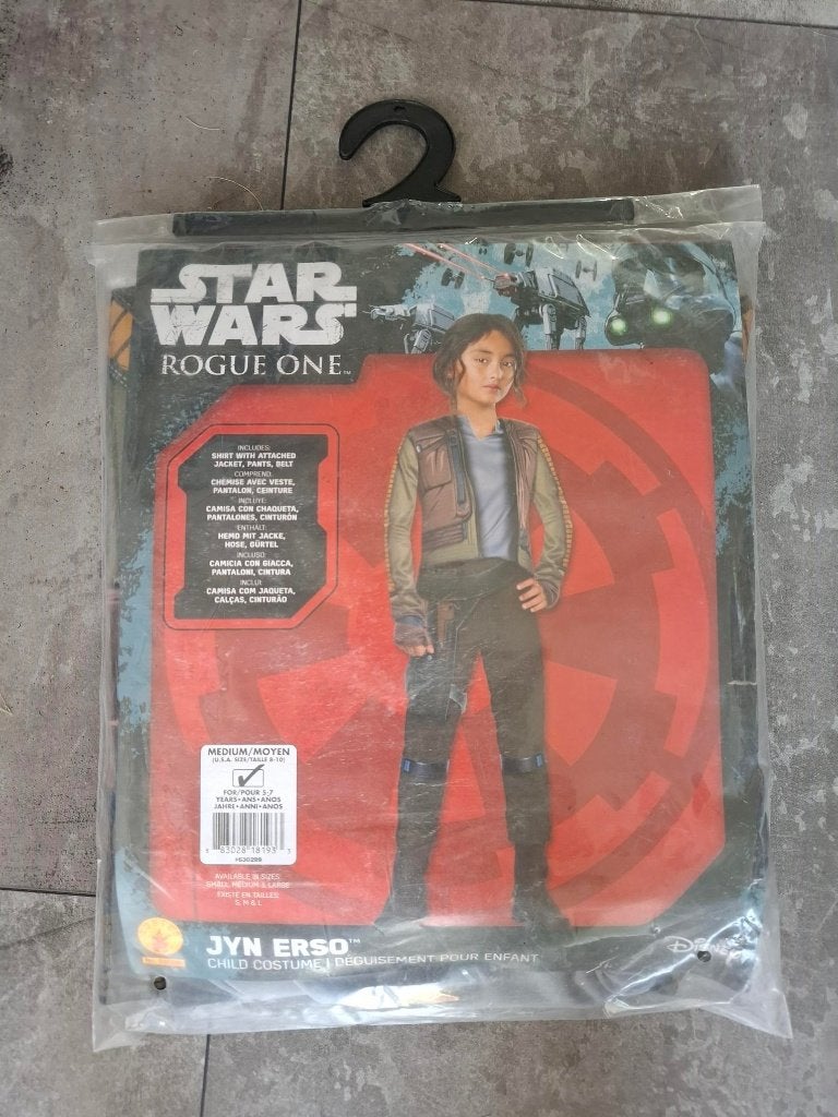 Rogue one: a star wars story jyn erso deluxe kinderkostuum, Kinderen en Baby's, Carnavalskleding en Verkleedspullen, Ophalen of Verzenden