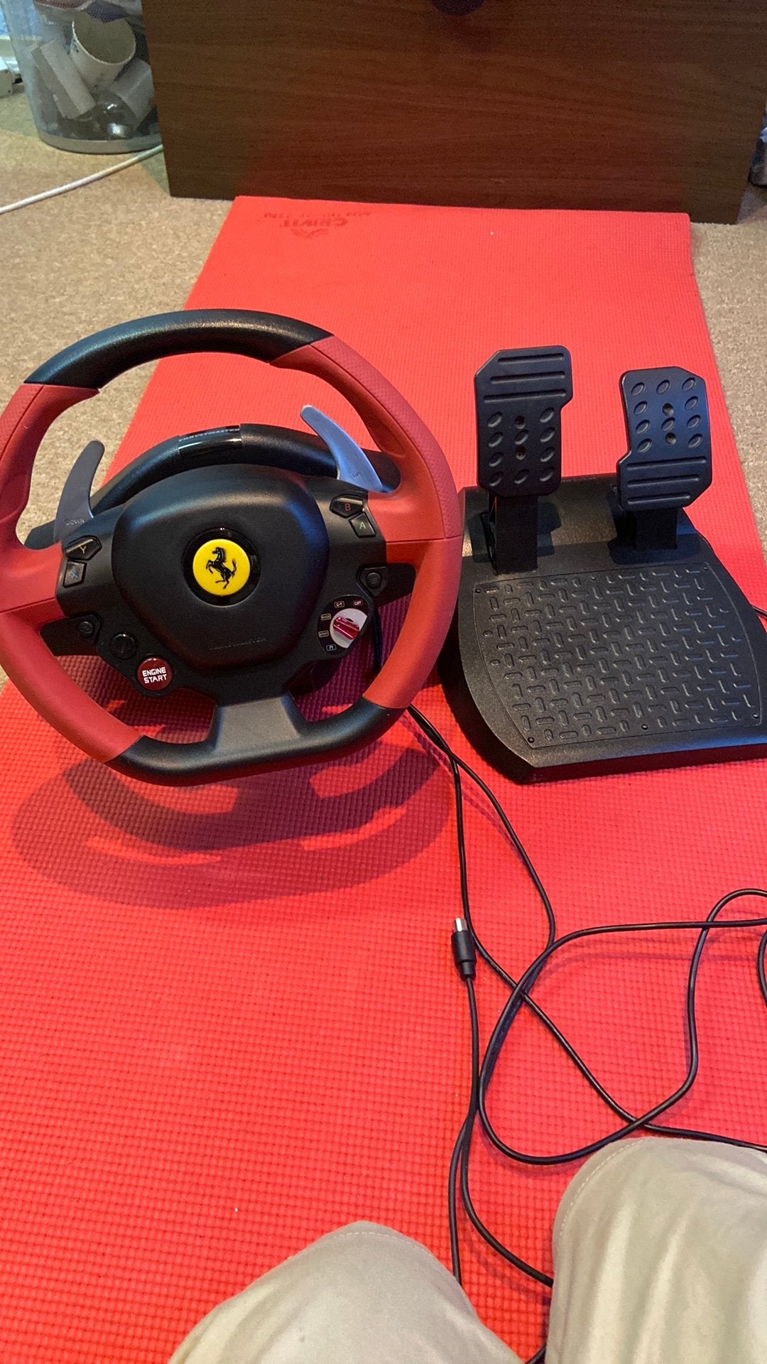 Te koop: Racestuur pedalen Ferrari 458
