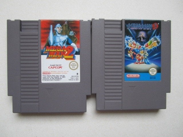 Megaman 2 of 3 NES Nintendo (Mega Man), Spelcomputers en Games, Games | Nintendo NES, 1 speler, Ophalen of Verzenden, Zo goed als nieuw