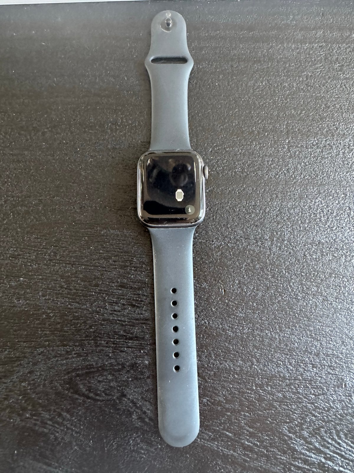 Apple Watch Series 5 44mm, Gebruikt, Zwart, IOS, Ophalen of Verzenden