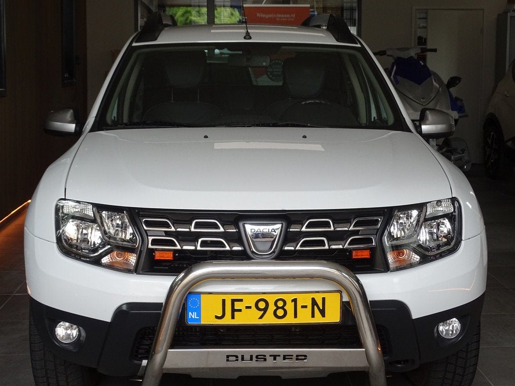Dacia Duster 1.2 TCe 4x4 Prestige, Stof, Gebruikt, Duster, Wit