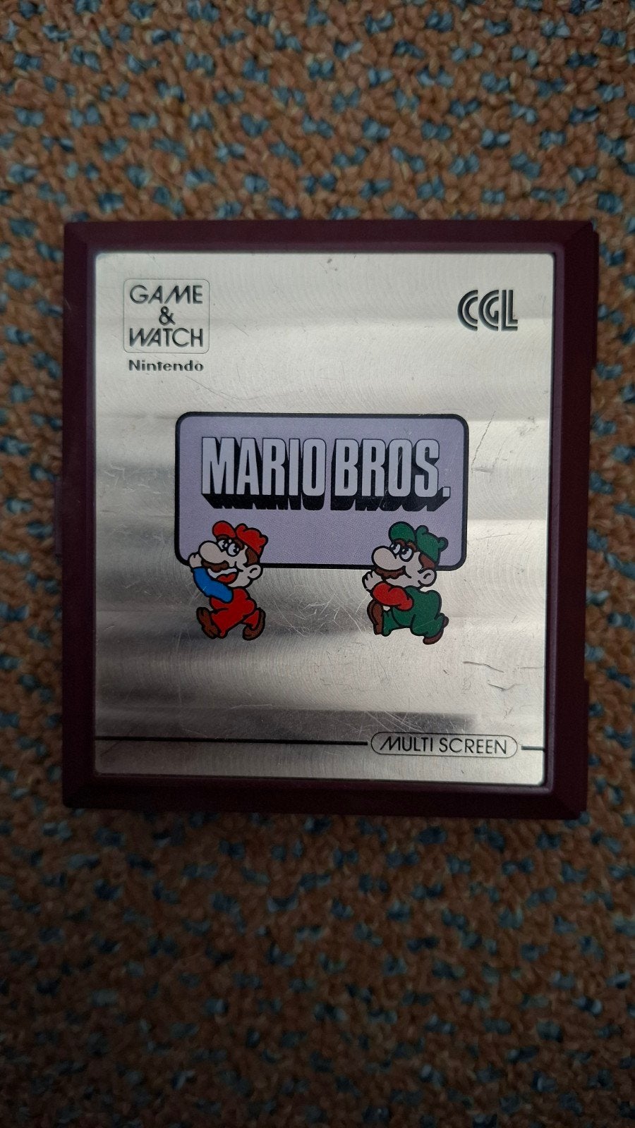 Nintendo Game & Watch Mario Bros. (Multi Screen), Spelcomputers en Games, Spelcomputers | Nintendo Game Boy, Ophalen of Verzenden