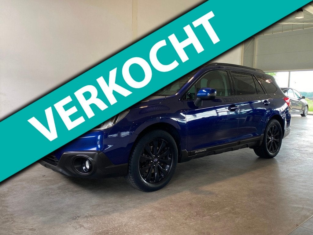 Subaru Outback 2.5i Premium Vol opties NL-auto, Auto's, Subaru, Automaat, Gebruikt, Euro 6, 4 cilinders