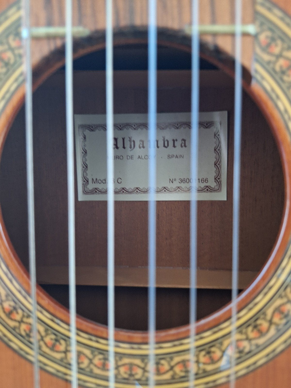 alhambra c3, Muziek en Instrumenten, Ophalen, Zo goed als nieuw, Klassieke of Spaanse gitaar