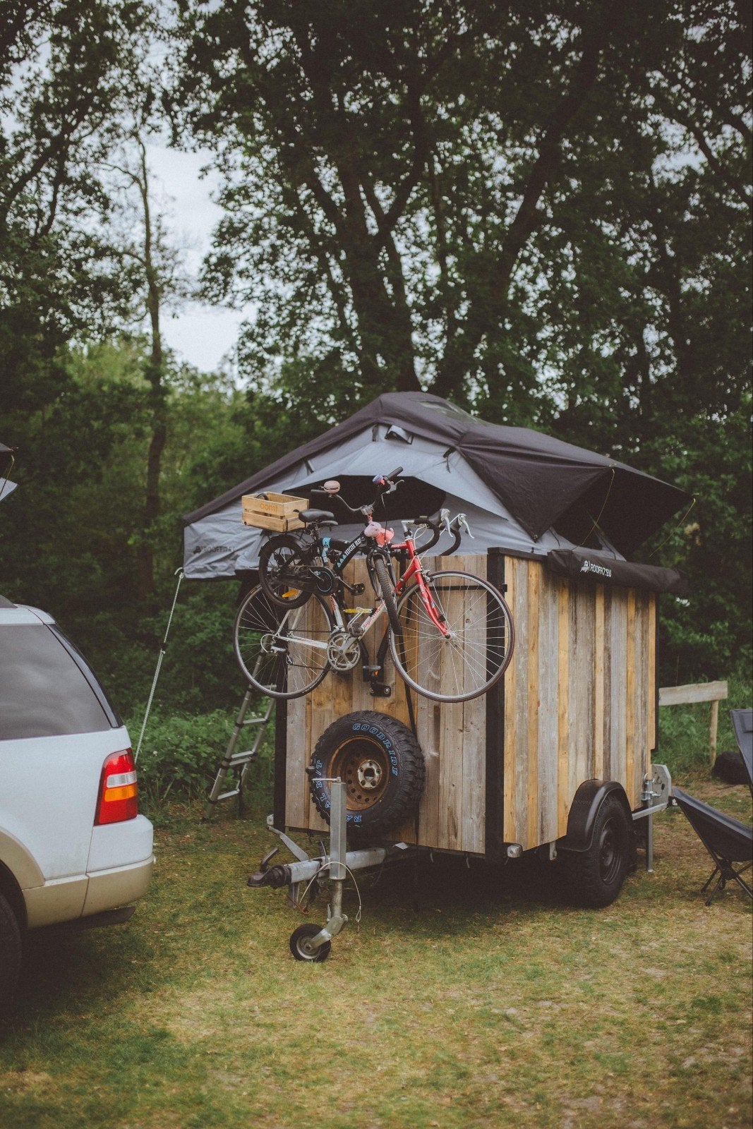 Bagage aanhanger,daktent trailer,camper mini caravan huren?